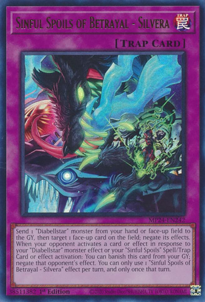 Sinful Spoils of Betrayal - Silvera
