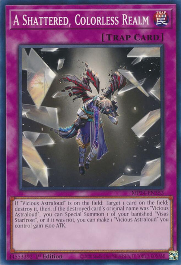 A Shattered, Colorless Realm (MP24-EN353) [Common] - Yu-Gi-Oh!