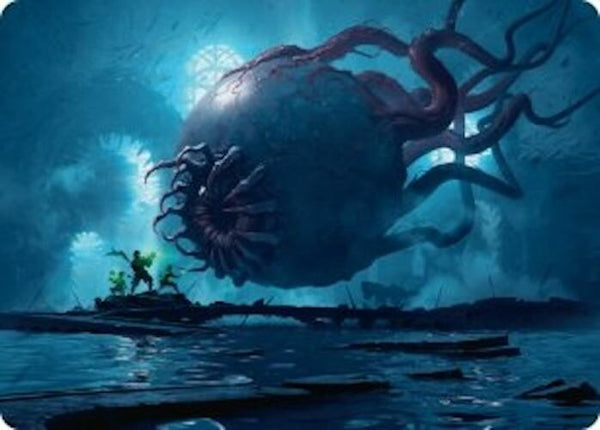 Abhorrent Oculus Art Card [Duskmourn: House of Horror Art Series] - Magic: The Gathering