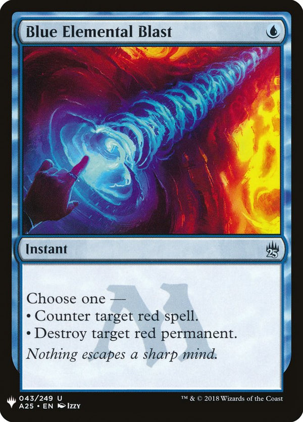 Blue Elemental Blast [Mystery Booster] - Magic: The Gathering
