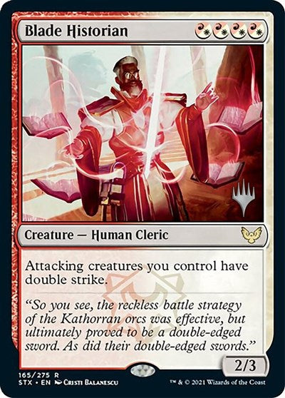 Blade Historian (Promo Pack) [Strixhaven: School of Mages Promos] - Magic: The Gathering