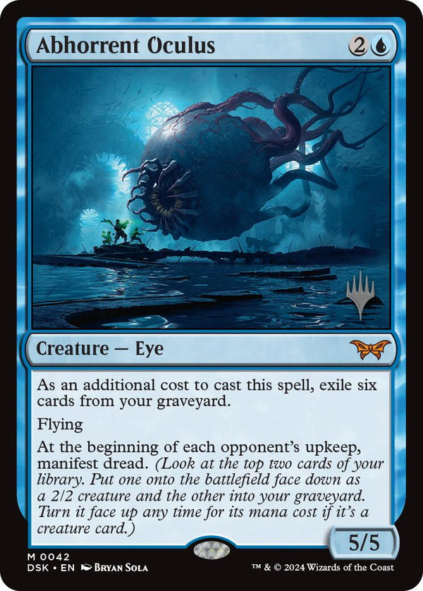 Abhorrent Oculus (Promo Pack) [Duskmourn: House of Horror Promos] - Magic: The Gathering