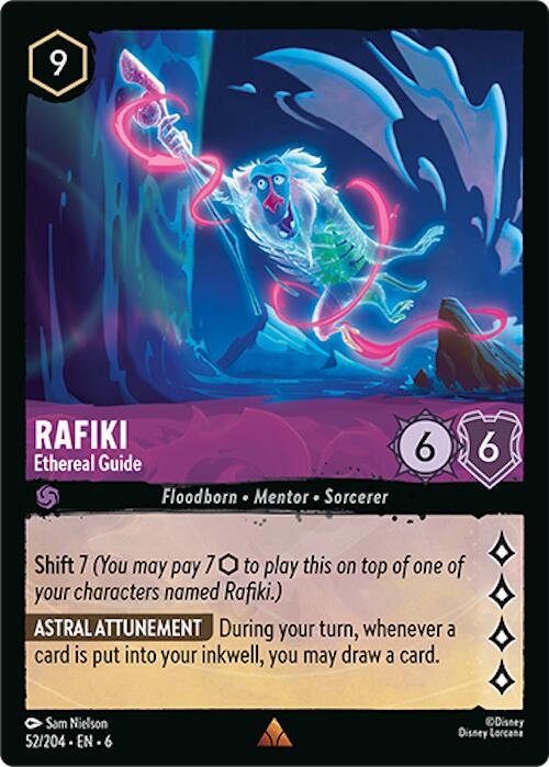 Rafiki - Ethereal Guide (52/204) [Azurite Sea] - Disney