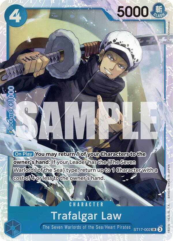 Trafalgar Law [Starter Deck: Blue Donquixote Doflamingo] - Bandai