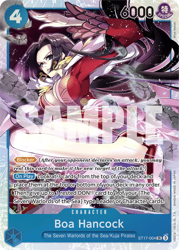 Boa Hancock [Starter Deck: Blue Donquixote Doflamingo] - Bandai