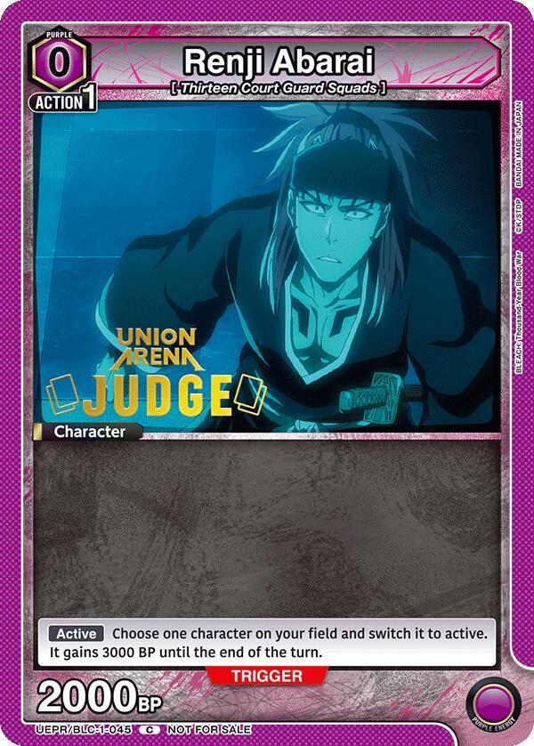 Renji Abarai (045) (Judge Pack)
