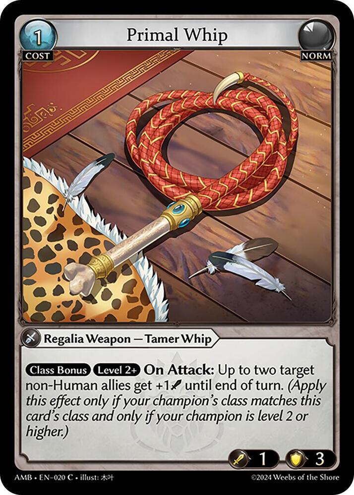 Primal Whip