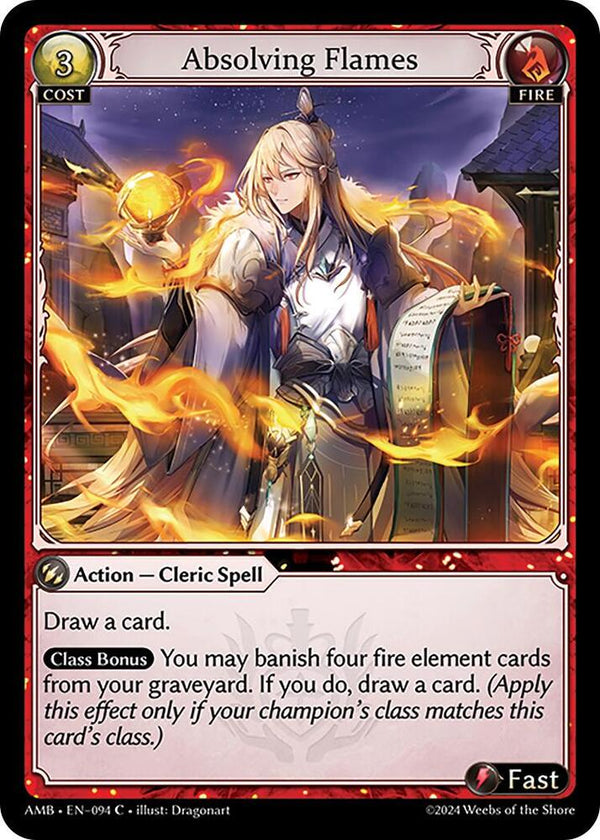 Absolving Flames - Grand Archive TCG