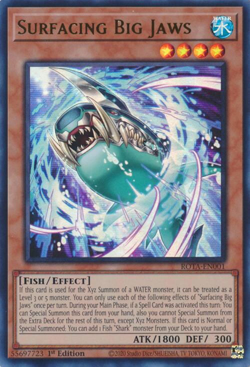 Surfacing Big Jaws [ROTA-EN001] Ultra Rare - Yu-Gi-Oh!