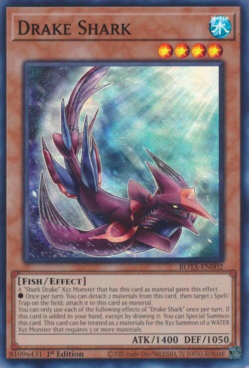 Drake Shark [ROTA-EN002] Super Rare - Yu-Gi-Oh!