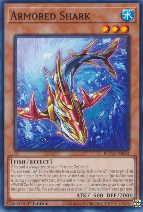 Armored Shark (ROTA-EN003) [Common] - Yu-Gi-Oh!