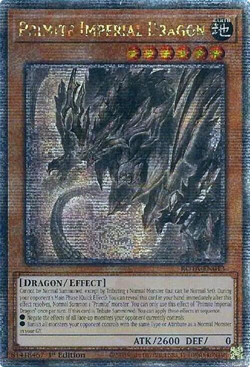 Primite Imperial Dragon (Quarter Century Secret Rare)