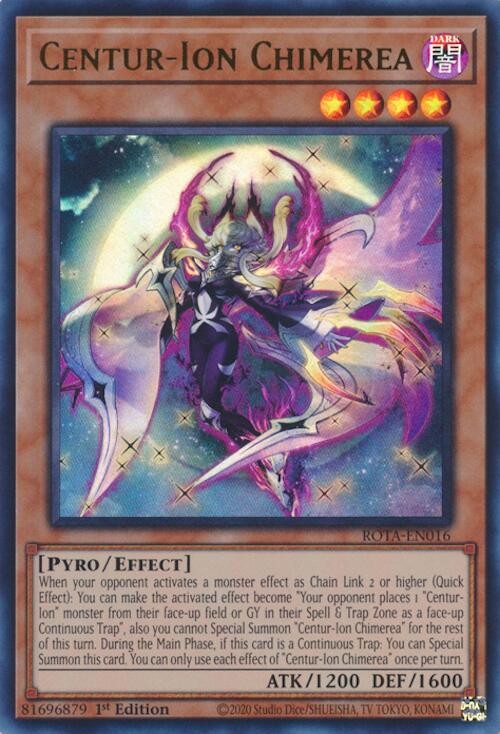 Centur-Ion Chimerea [ROTA-EN016] Ultra Rare - Yu-Gi-Oh!