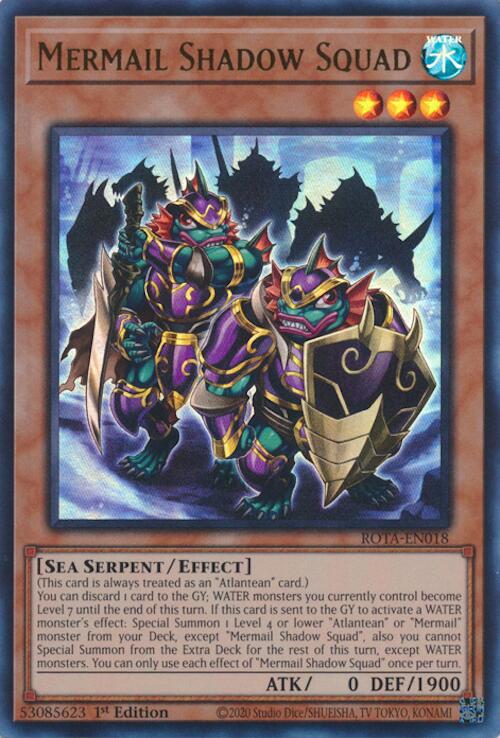 Mermail Shadow Squad [ROTA-EN018] Ultra Rare - Yu-Gi-Oh!