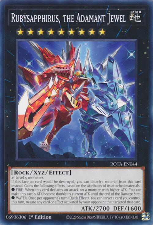 Rubysapphirus, the Adamant Jewel (ROTA-EN044) [Common] - Yu-Gi-Oh!