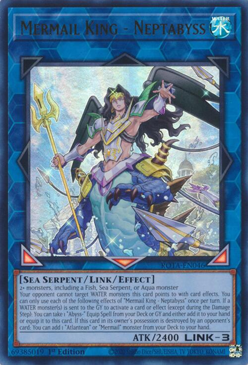 Mermail King - Neptabyss [ROTA-EN046] Ultra Rare - Yu-Gi-Oh!