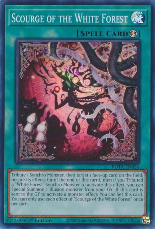 Scourge of the White Forest [ROTA-EN056] Super Rare - Yu-Gi-Oh!