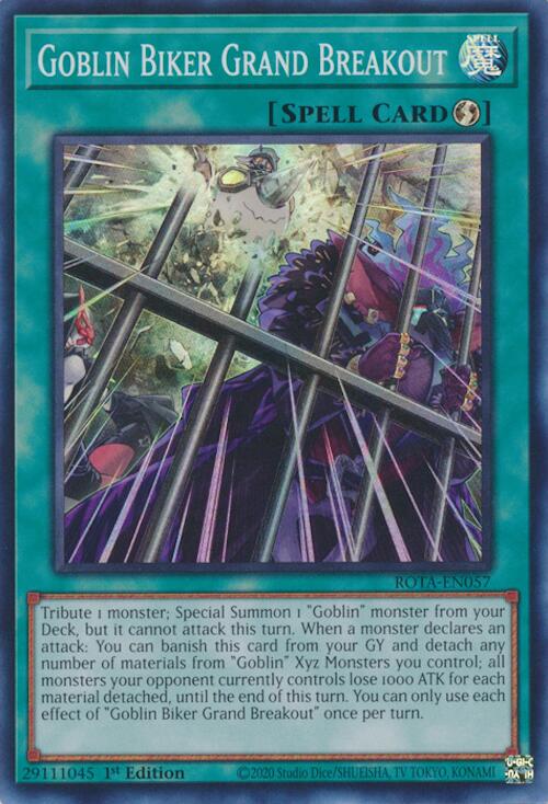 Goblin Biker Grand Breakout [ROTA-EN057] Super Rare - Yu-Gi-Oh!
