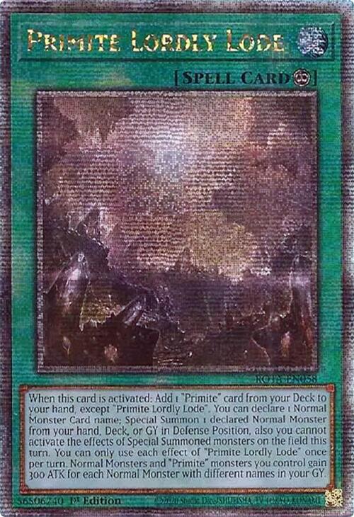 Primite Lordly Lode (Quarter Century Secret Rare)