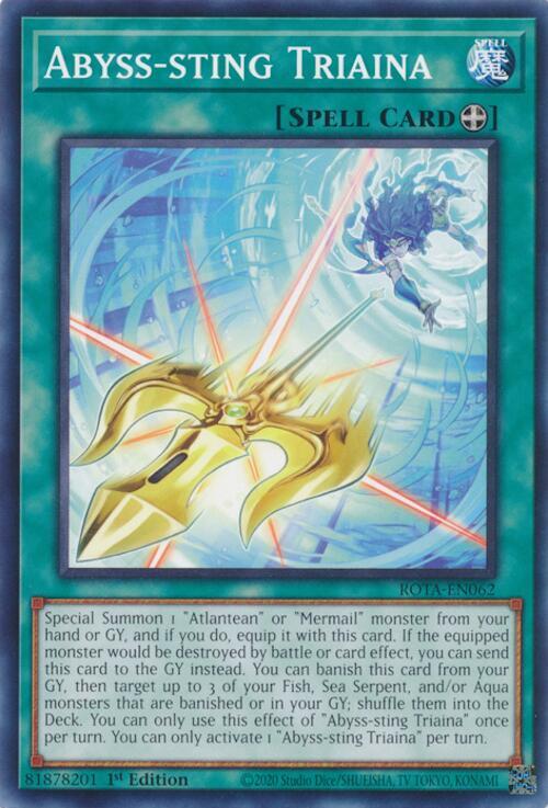Abyss-sting Triaina (ROTA-EN062) [Common] - Yu-Gi-Oh!