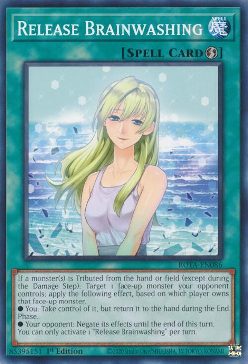 Release Brainwashing (ROTA-EN086) [Common] - Yu-Gi-Oh!