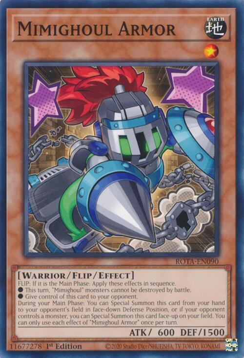 Mimighoul Armor (ROTA-EN090) [Common] - Yu-Gi-Oh!