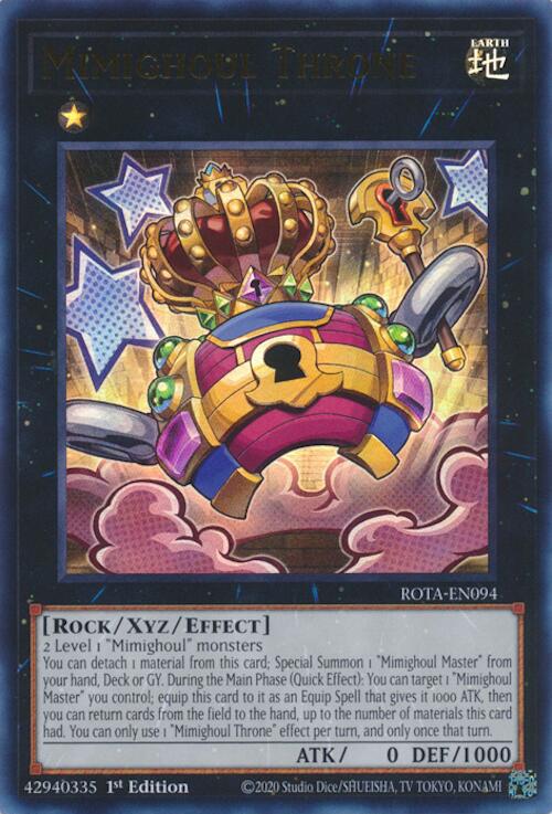 Mimighoul Throne [ROTA-EN094] Ultra Rare - Yu-Gi-Oh!