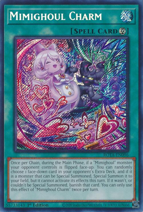 Mimighoul Charm [ROTA-EN096] Secret Rare - Yu-Gi-Oh!