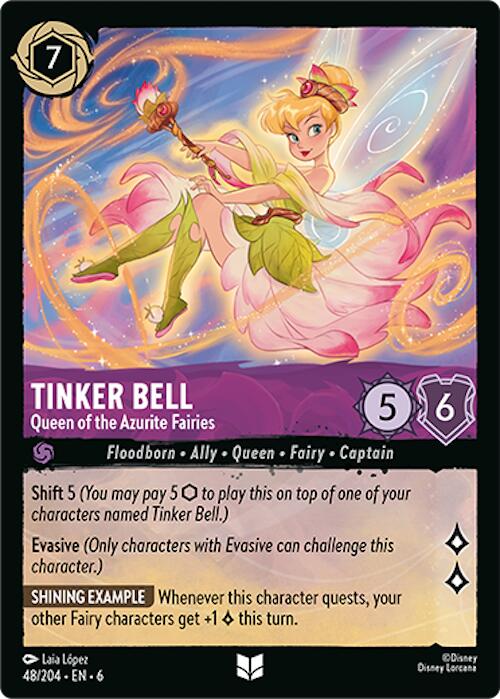 Tinker Bell - Queen of the Azurite Fairies (48/204) [Azurite Sea] - Disney