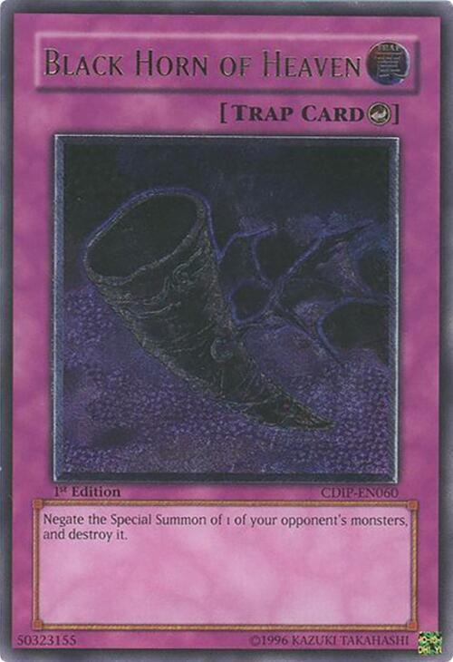 Black Horn of Heaven (UTR) (CDIP-EN060) [Ultimate Rare] - Yu-Gi-Oh!