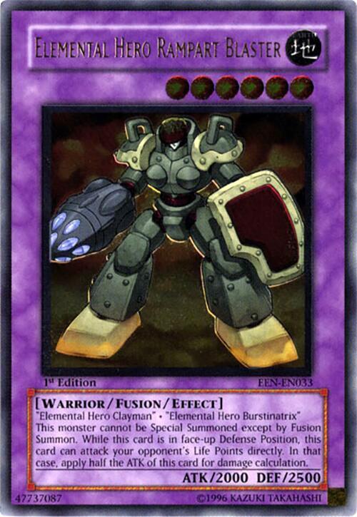 Elemental Hero Rampart Blaster (UTR)