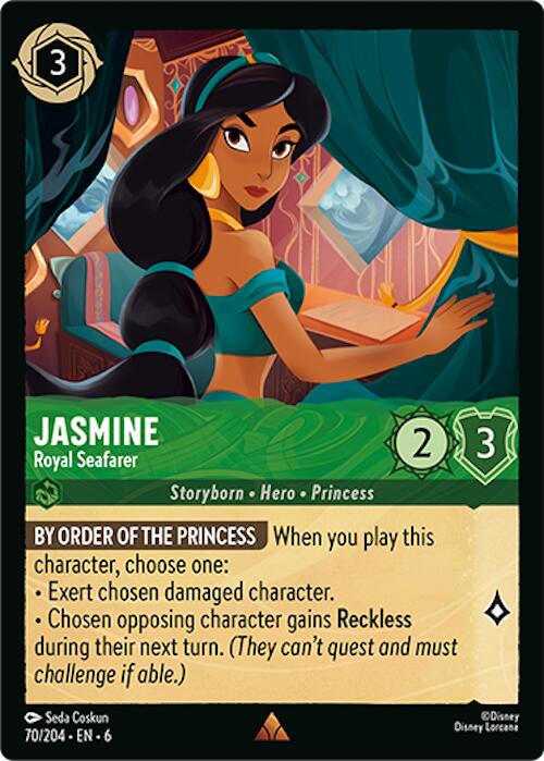 Jasmine - Royal Seafarer (70/204) [Azurite Sea] - Disney