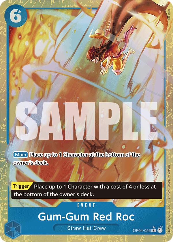 Gum-Gum Red Roc (Alternate Art) [Premium Booster -The Best-] - Bandai