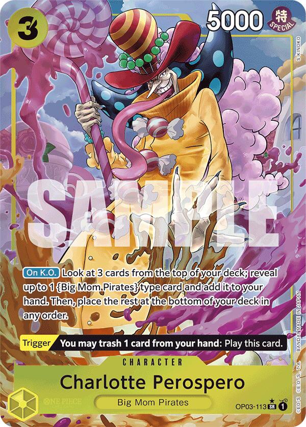 Charlotte Perospero (Alternate Art) [Premium Booster -The Best-] - Bandai