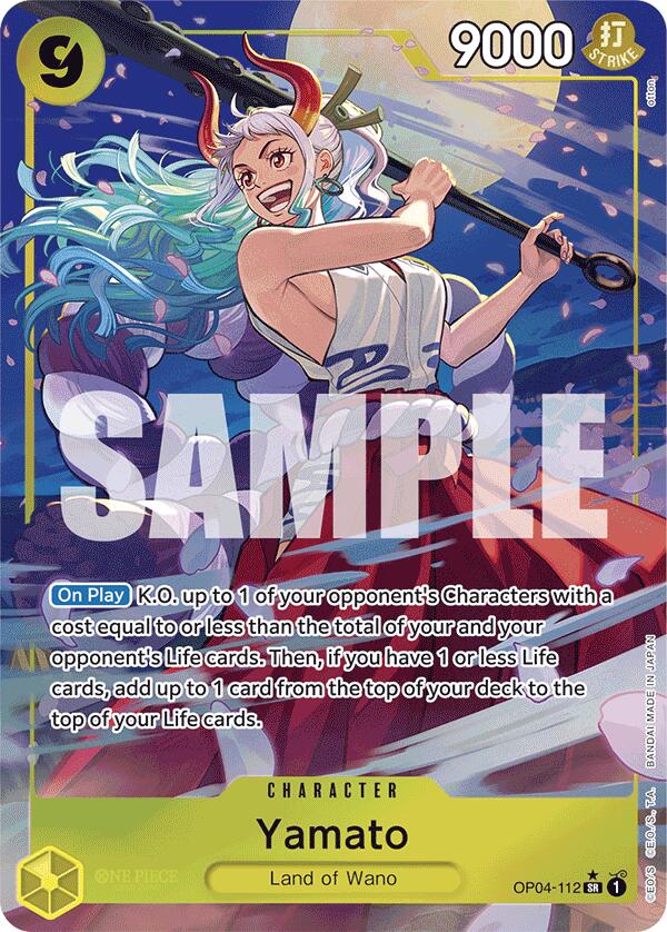 Yamato (OP04-112) (Alternate Art) [Premium Booster -The Best-] - Bandai