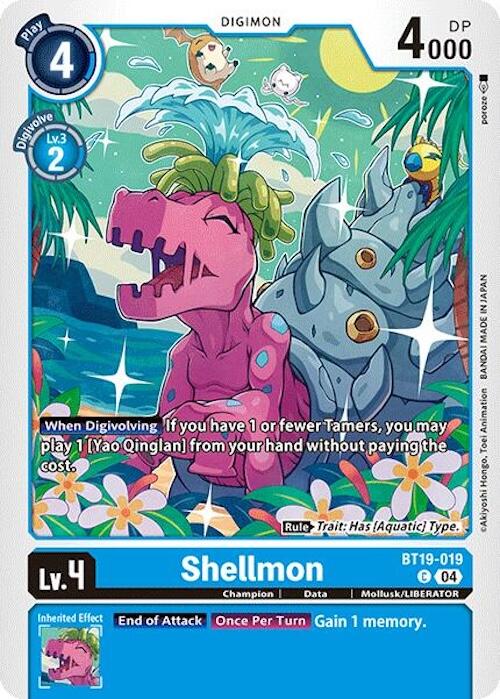 Shellmon [BT19-019] [Release Special Booster Ver.2.0]