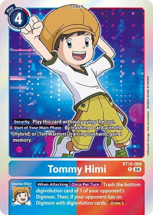 Tommy Himi [BT18-089] [Release Special Booster Ver.2.0]