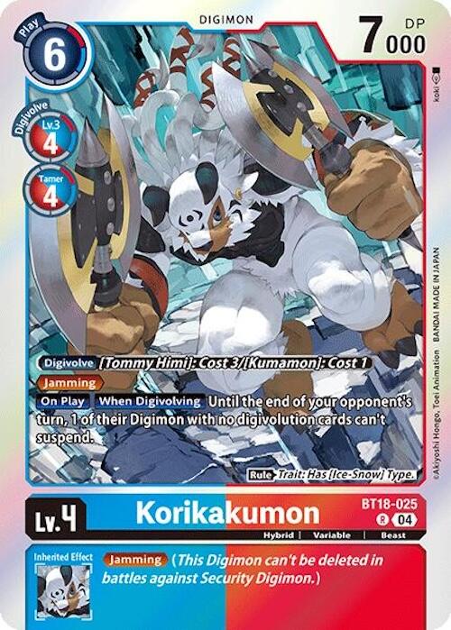 Korikakumon [BT18-025] [Release Special Booster Ver.2.0]