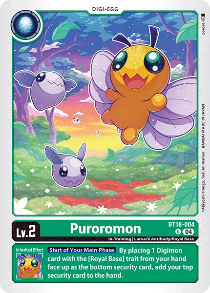 Puroromon [BT18-004] [Release Special Booster Ver.2.0]