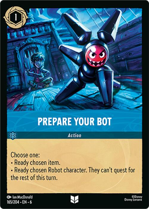 Prepare Your Bot (165/204) [Azurite Sea] - Disney