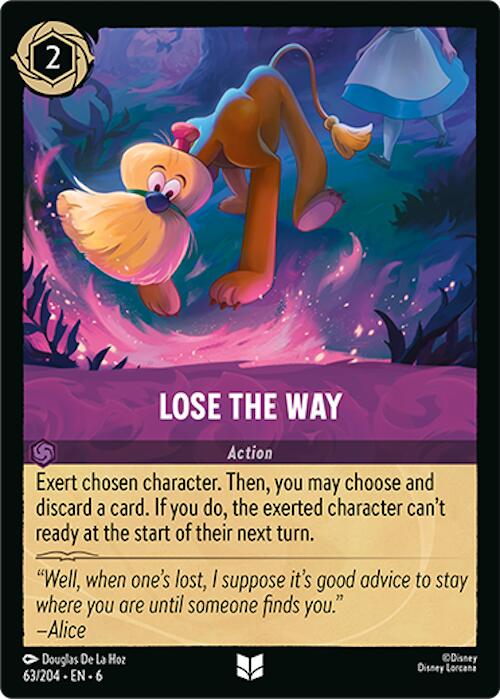 Lose the Way (63/204) [Azurite Sea] - Disney
