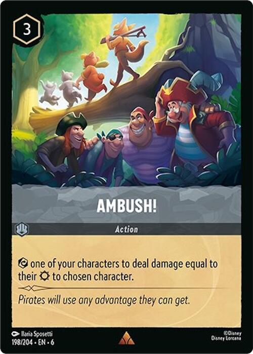 Ambush! (198/204) [Azurite Sea] - Disney