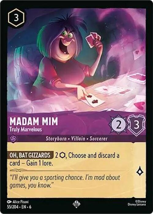 Madam Mim - Truly Marvelous (55/204) [Azurite Sea] - Disney