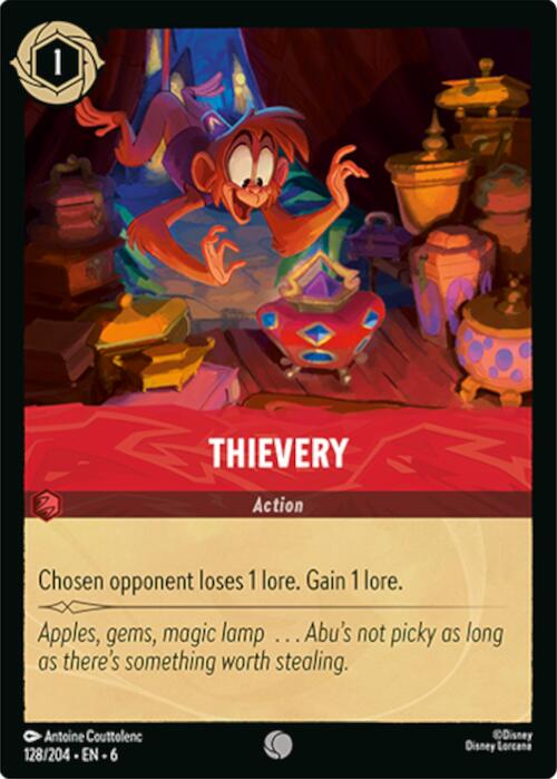 Thievery (128/204) [Azurite Sea] - Disney