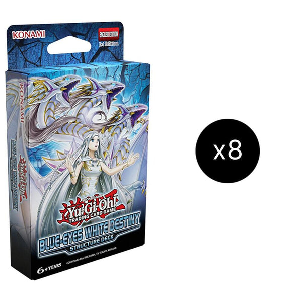 Blue-Eyes White Destiny Structure Deck Display - Yu-Gi-Oh!