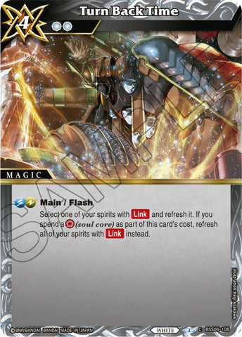 Turn Back Time (BSS06-108) [Generational Link]