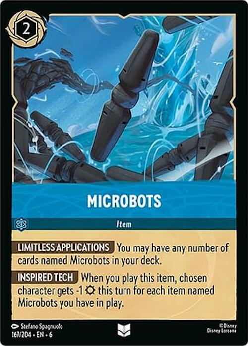 Microbots (167/204) [Azurite Sea] - Disney