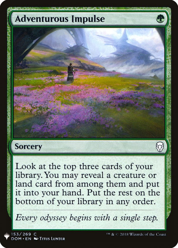 Adventurous Impulse [Mystery Booster] - Magic: The Gathering