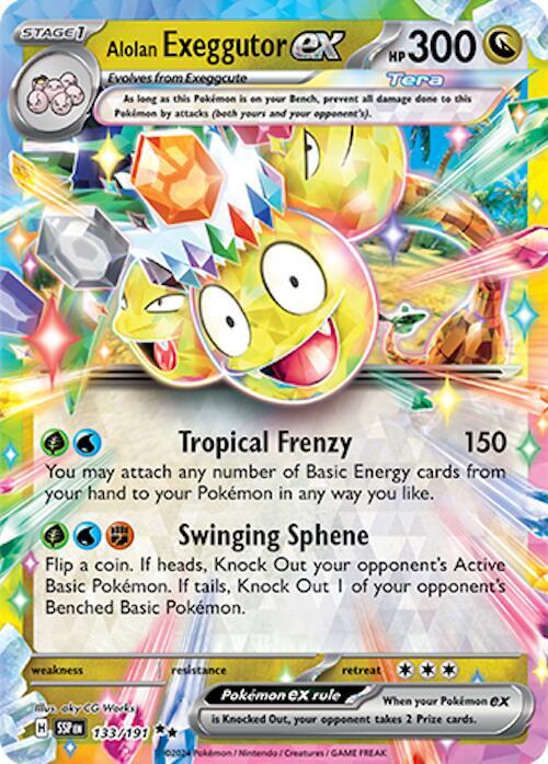 Alolan Exeggutor ex - 133/191