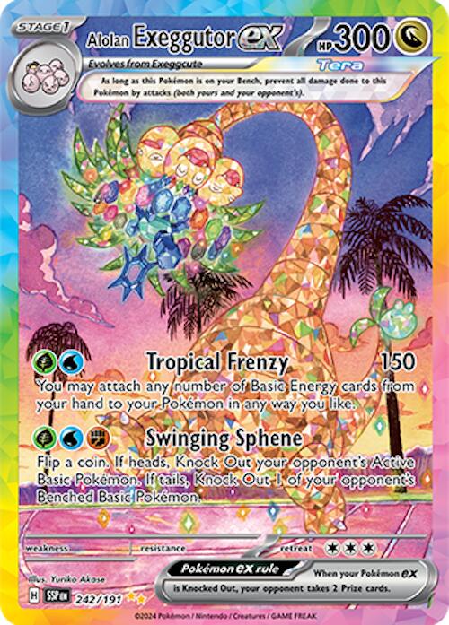 Alolan Exeggutor ex (242/191) [Scarlet & Violet: Surging Sparks] - Pokémon